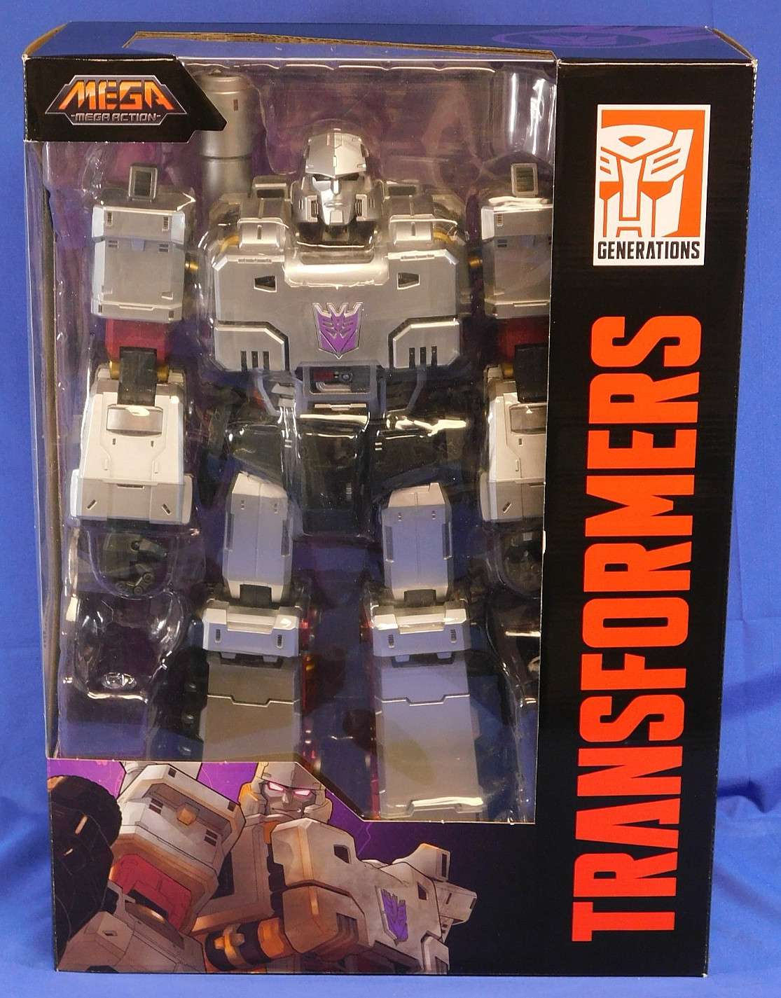 TRANSFORMERS MEGA ACTION SERIES MEGATRON MAS-02 TOYS-ALLIANCE COMPLETE WITH BOX