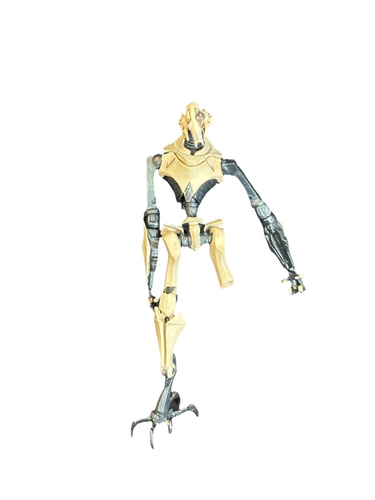 Star Wars General Grievous Action Figure Hasbro Revenge of the Sith Incomplete
