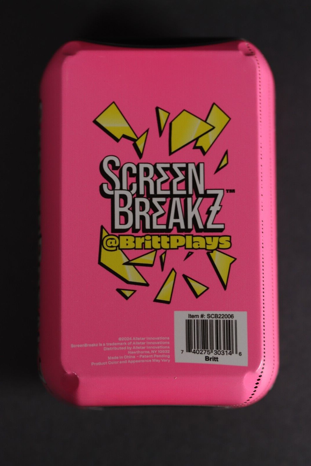SBZ Screen Breakz BrittPlays Collectible Figurine Sealed New
