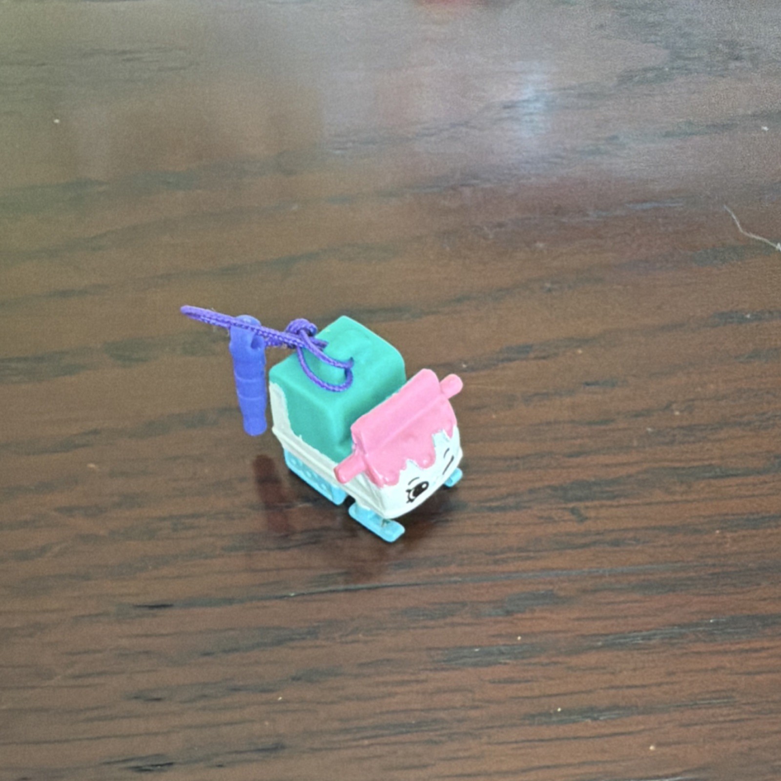 Shopkins Multicolor Plastic Figurine Cartoon Character Toy Less Than 5 in