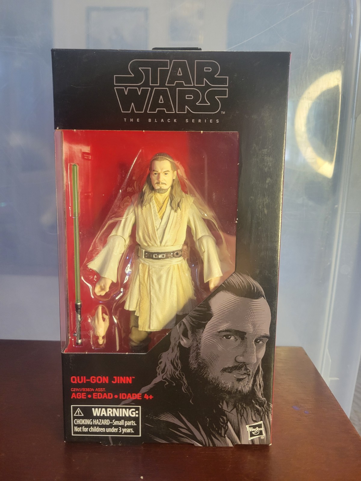 QUI-GON JINN STAR WARS BLACK SERIES #40 1:12 ACTION FIGURE