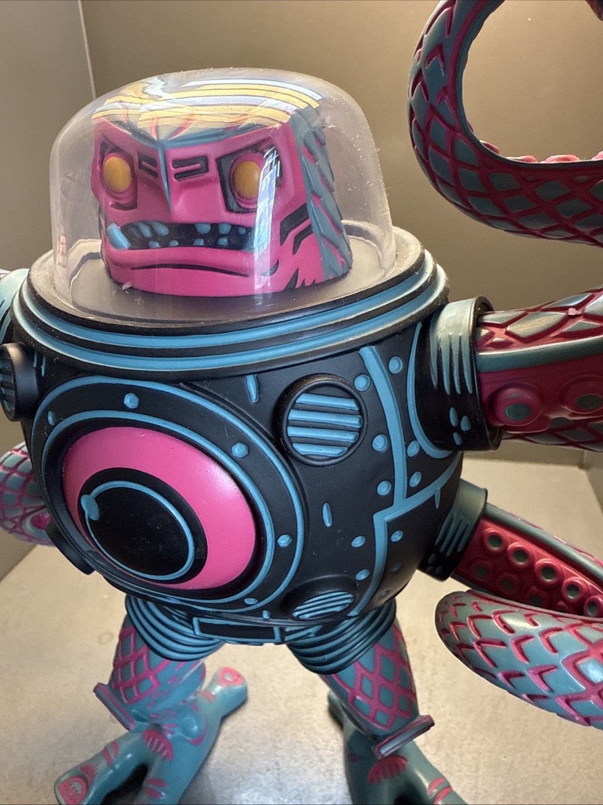 Skybound Attack Peter Takoro Sofubi Soft Vinyl Kaiju Figure Mondo Exclusive Toy