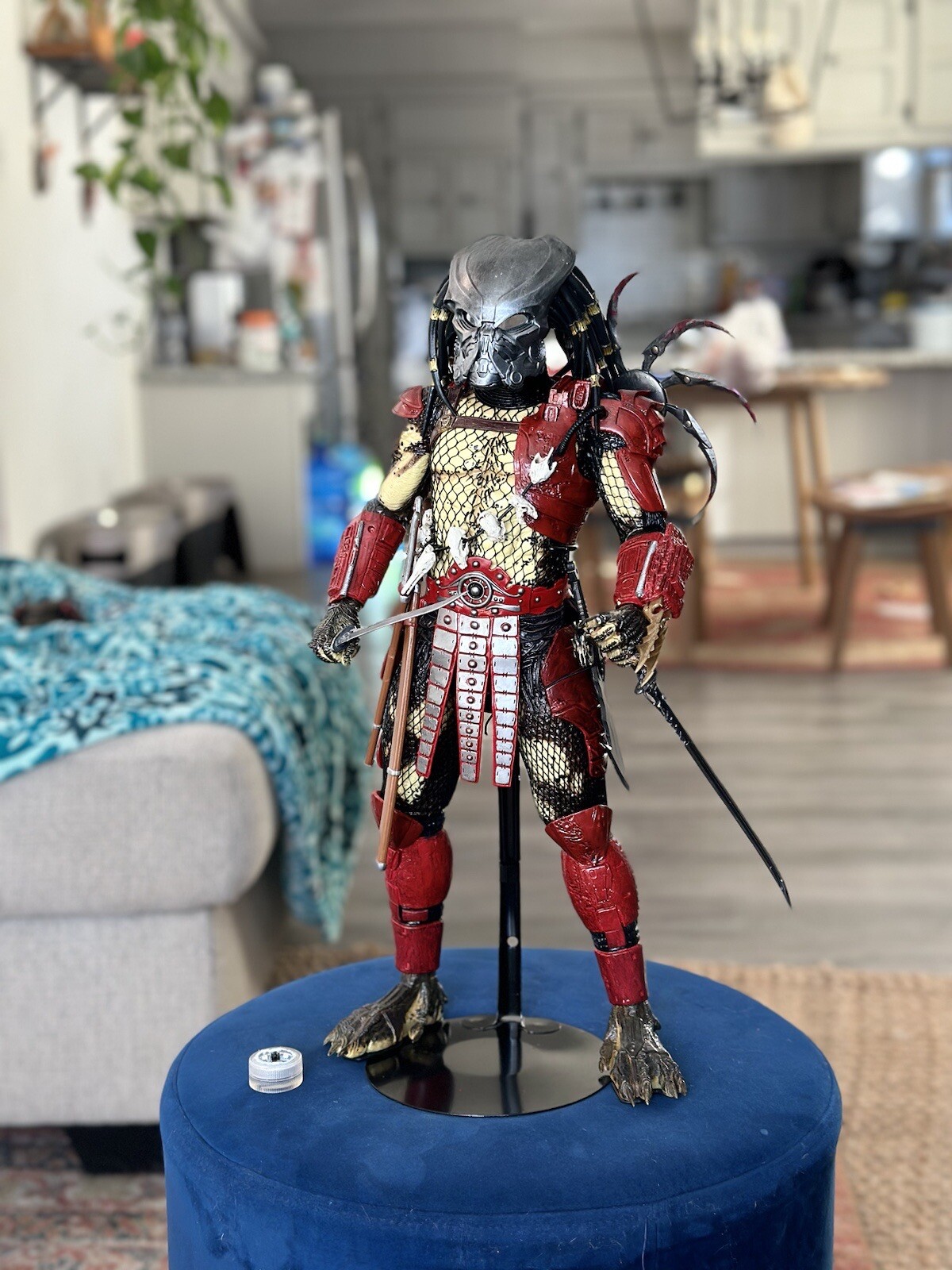 Custom 1/4 Bionic Predator Mask For Neca Jungle Hunter Predator -MADE TO ORDER