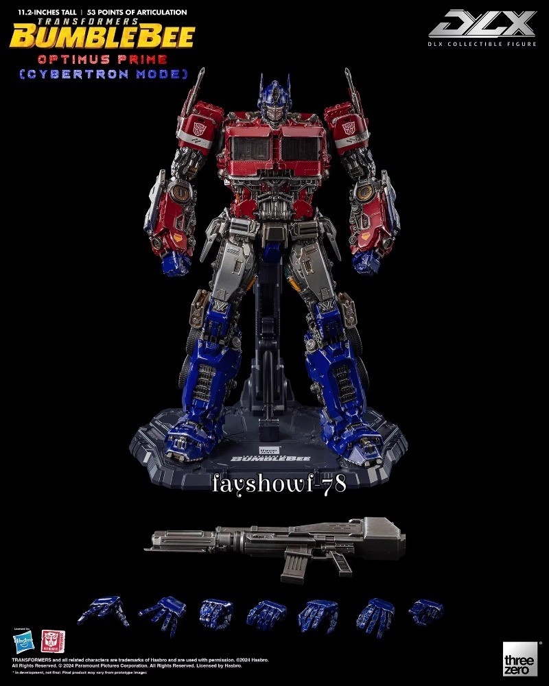 Threezero Bumblebee Movie DLX OP Action Figure 12&Prime; Collection LED Model Toy Gift