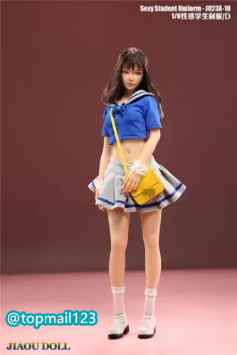 JIAOU DOLL 1:6 JO23X-10 Girl Student Uniform Clothes For 12&Prime;Female PH TBL Figure