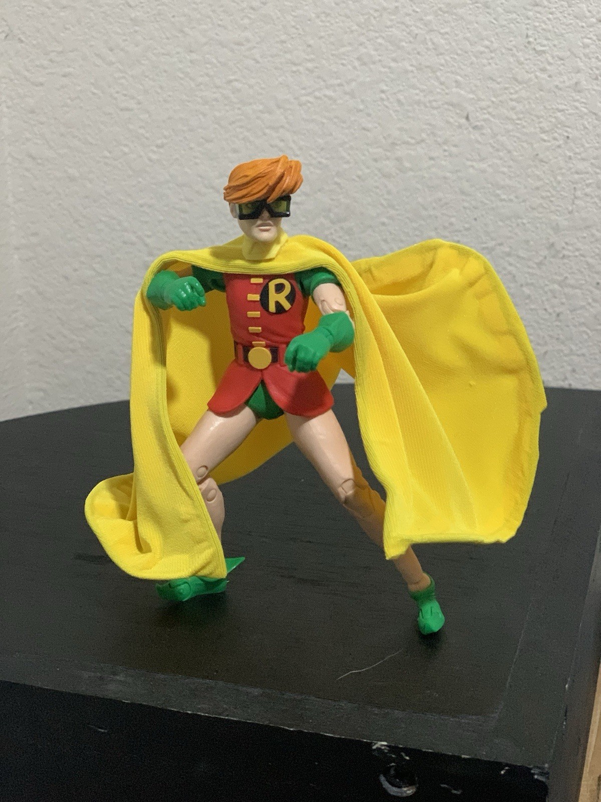 custom mcfarlane carrie kelly robin wired cape 1:12 DC Multiverse NOT FIGURE