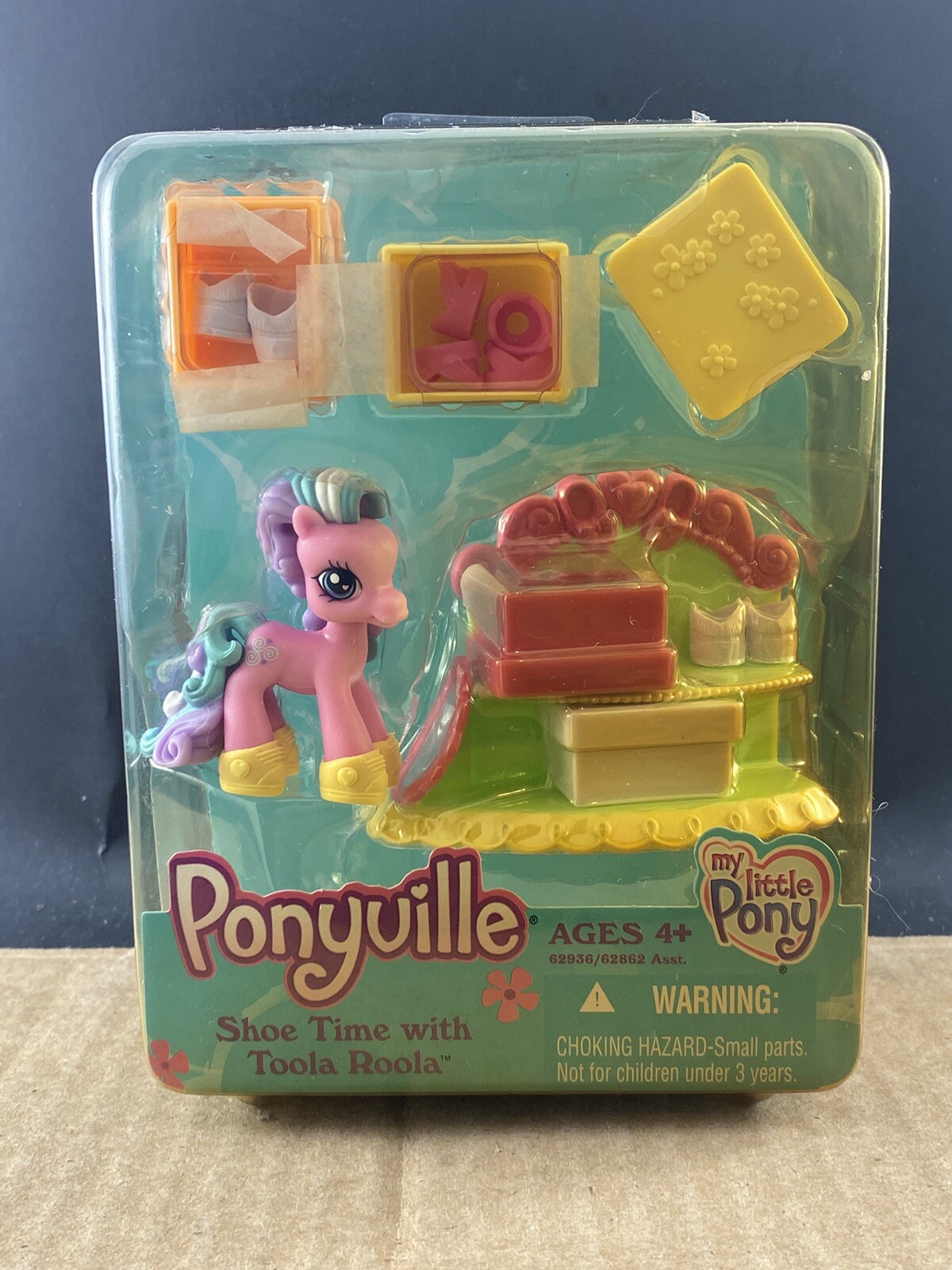 My Little Pony Ponyville Shoe Time With Toola Roola, MULT ITEMS SHIP $1 EACH!