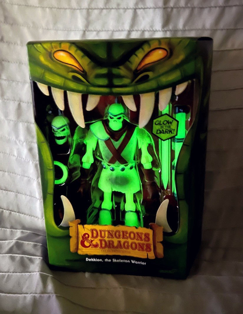Super 7- Dungeons & Dragons- The Animated Series- Dekkion, The Skeleton Warrior