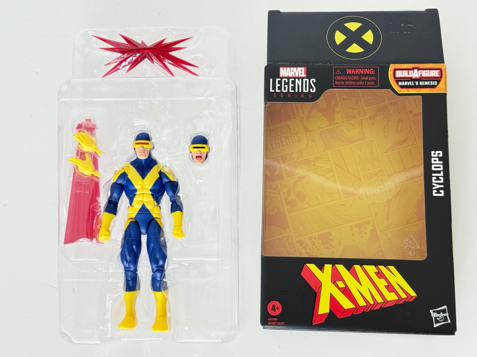 Marvel Legends X-Factor Cyclops Nemesis Wave X-MEN (no BAF, No Build a Figure)