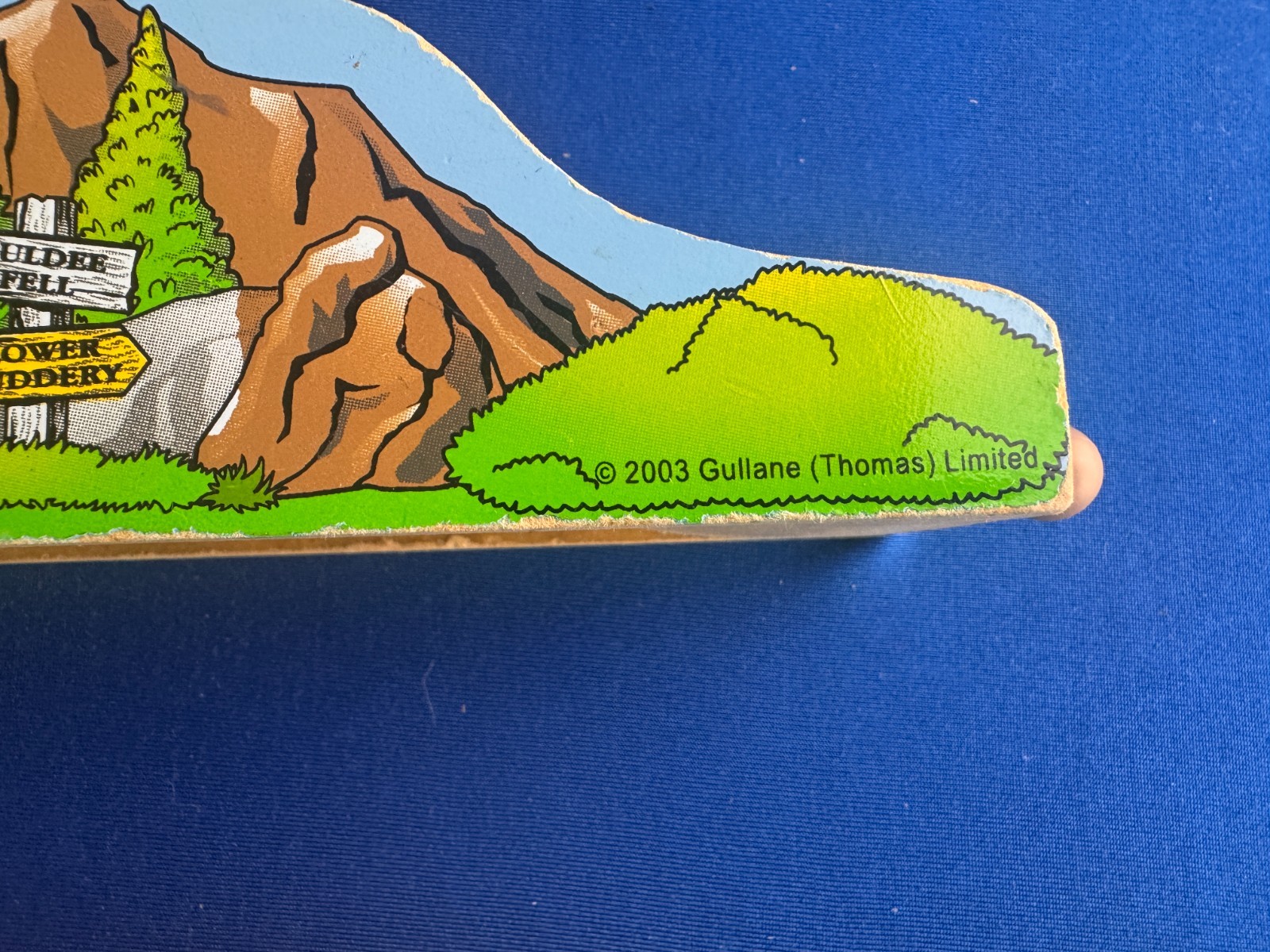 HILLSIDE and BUMPY HILL TRACK from the HILL and MOUNTAIN Thomas Wooden Train set