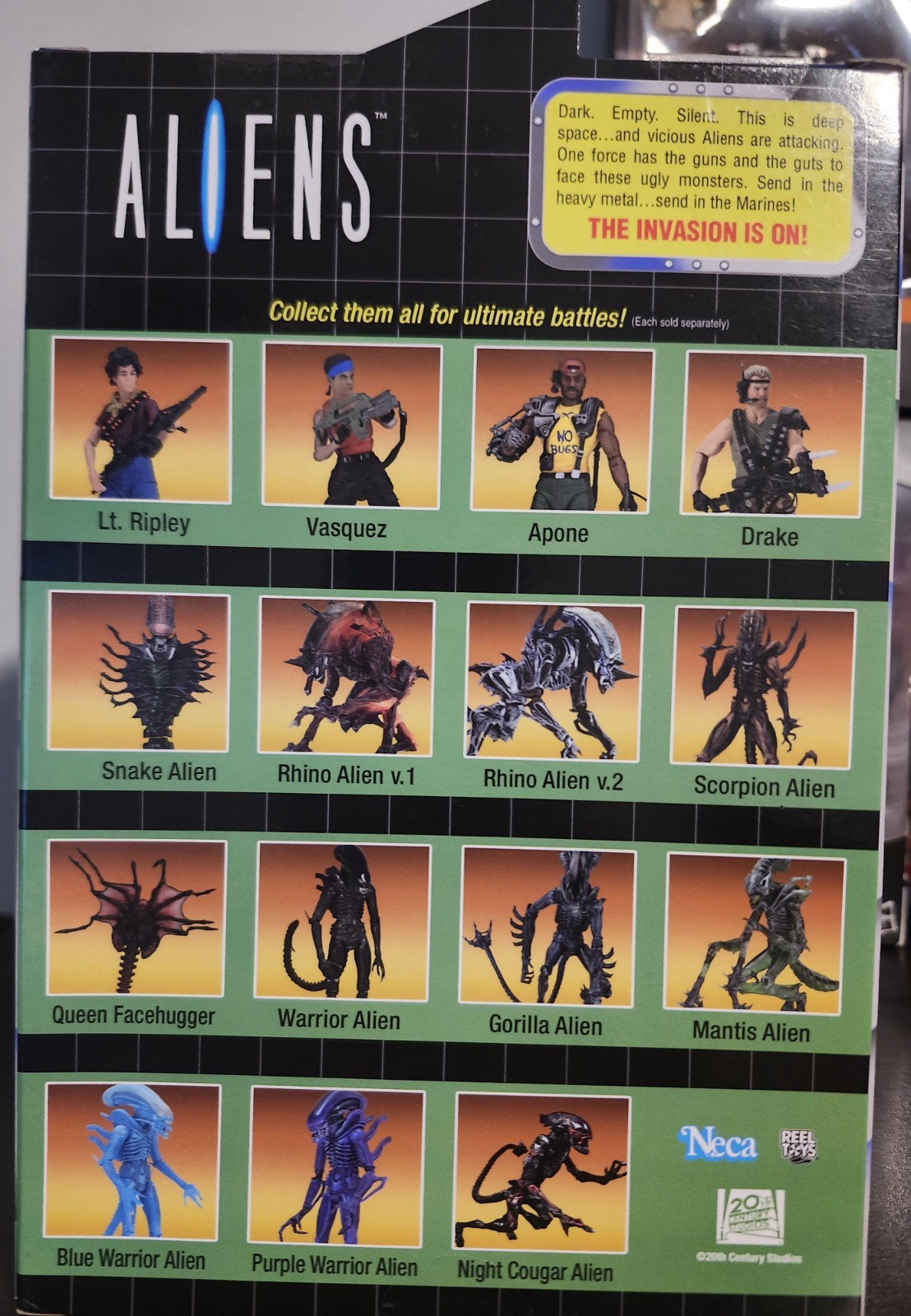 ULTIMATE PANTHER ALIEN Aliens Kenner Tribute 7&Prime; Scale Action Figure Neca 2022