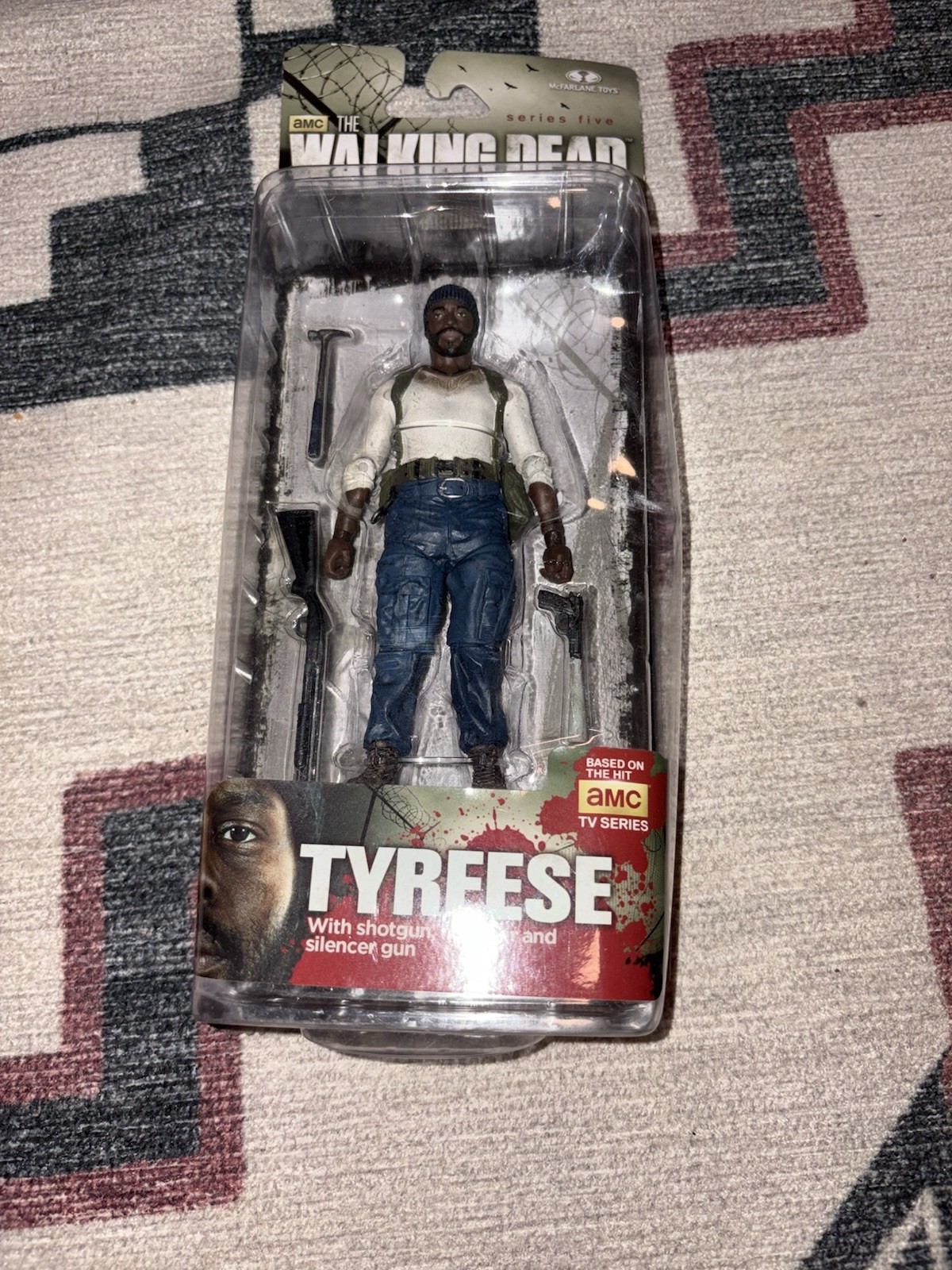 AMC The Walking Dead Series 5 Tyreese 5&Prime; Action Figure McFarlane Toys 2014 NIP