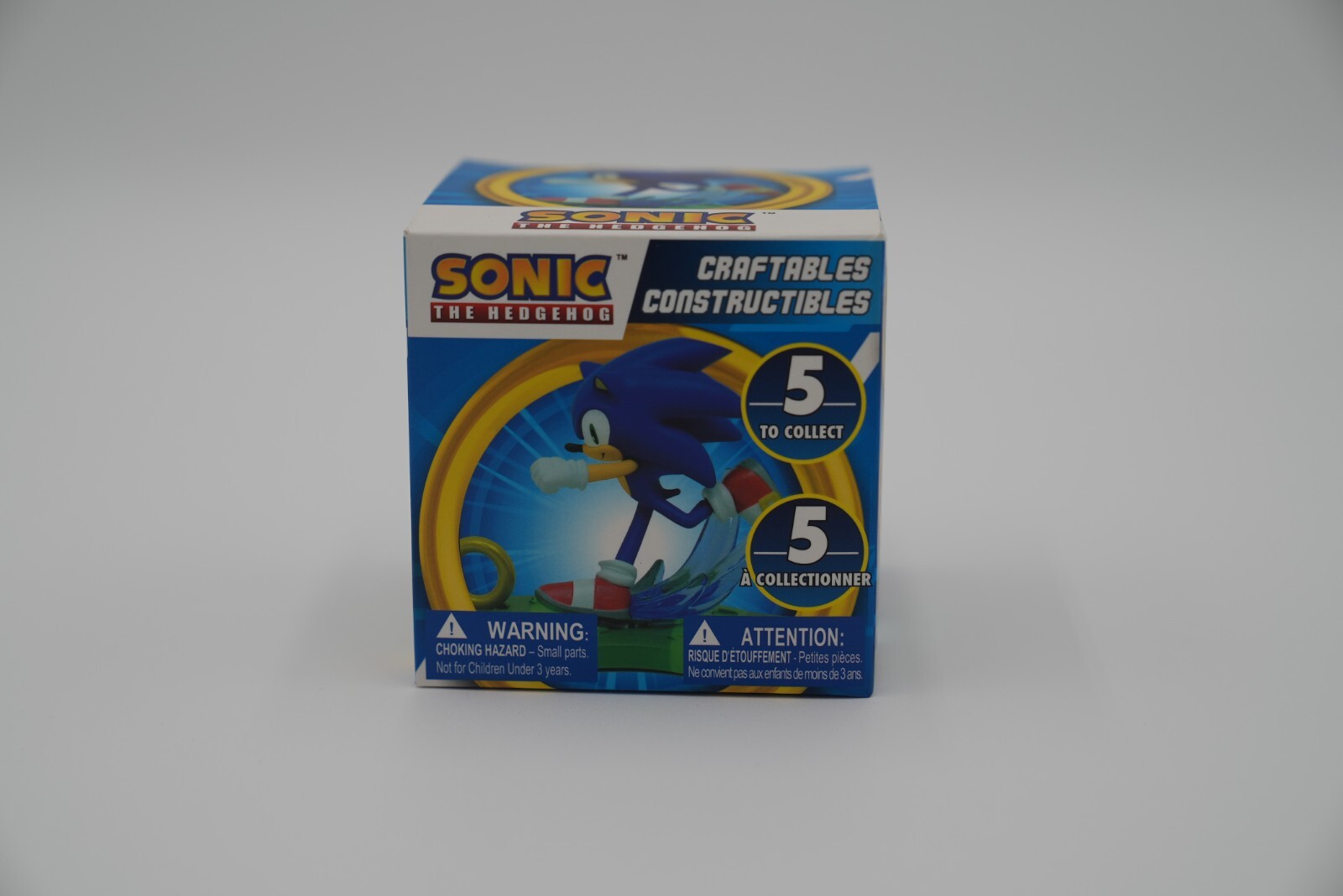 Sonic The Hedgehog Craftables Constructible Figures – Sonic (5 A Collectionner)