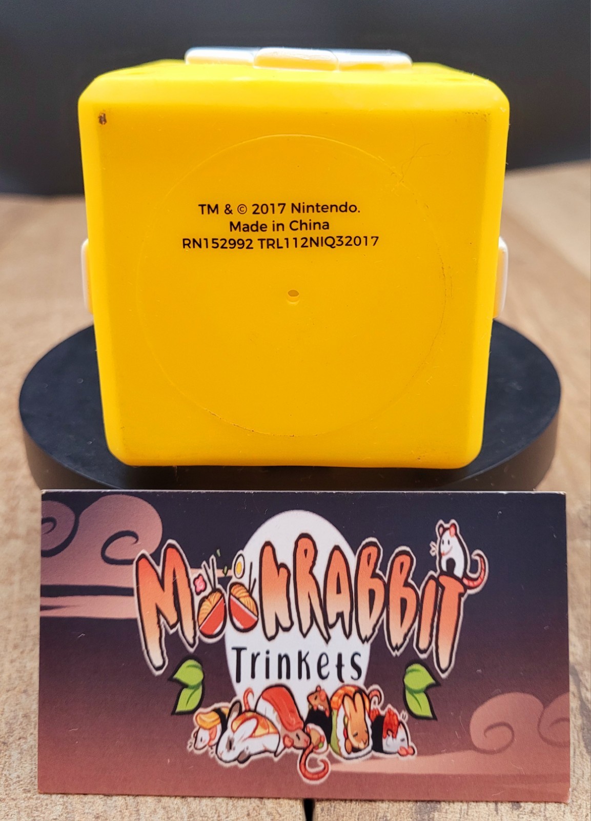 Super Mario Bros. 2017 Exclusive 4.5&Prime; 1UP Mushroom Paladone Block Vinyl Figure