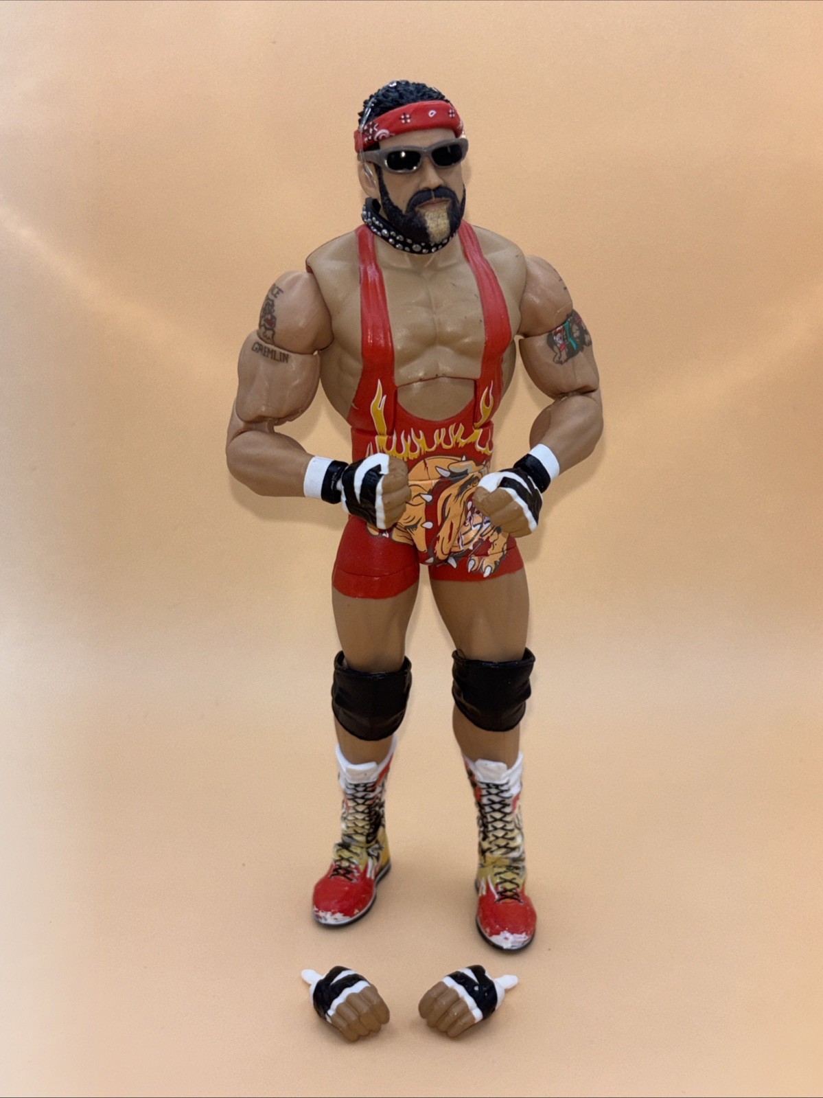 WWE MATTEL ELITE RICK STEINER WRESTLING FIGURE RARE WWF EXCLUSIVE MONDAY NIGHT