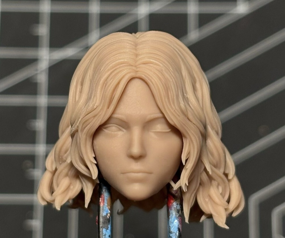 1/6 1/12 1/18 Head Sculpt Melina Girl For 12&Prime; 6&Prime; 3.75&Prime; Female Figure Body Toys