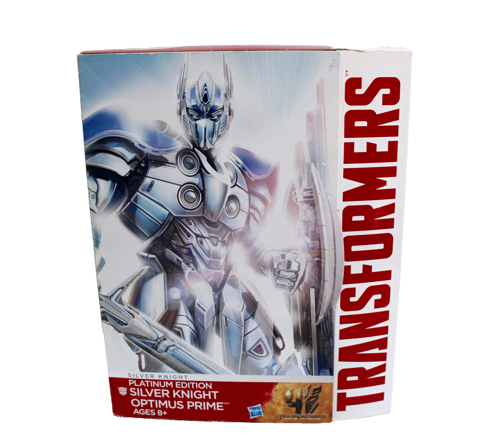 Transformers Platinum Edition Silver Knight Optimum Prime NEW