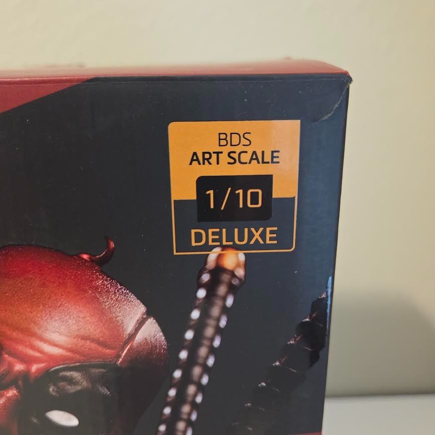 Deadpool Deluxe Marvel 1:10 Scale Statue by Iron Studios Limited Edition 2 Heads