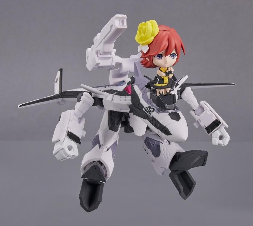 BANDAI Tiny Session VF-31J Siegfried with Kaname Buccaneer Macross (US In-Stock)