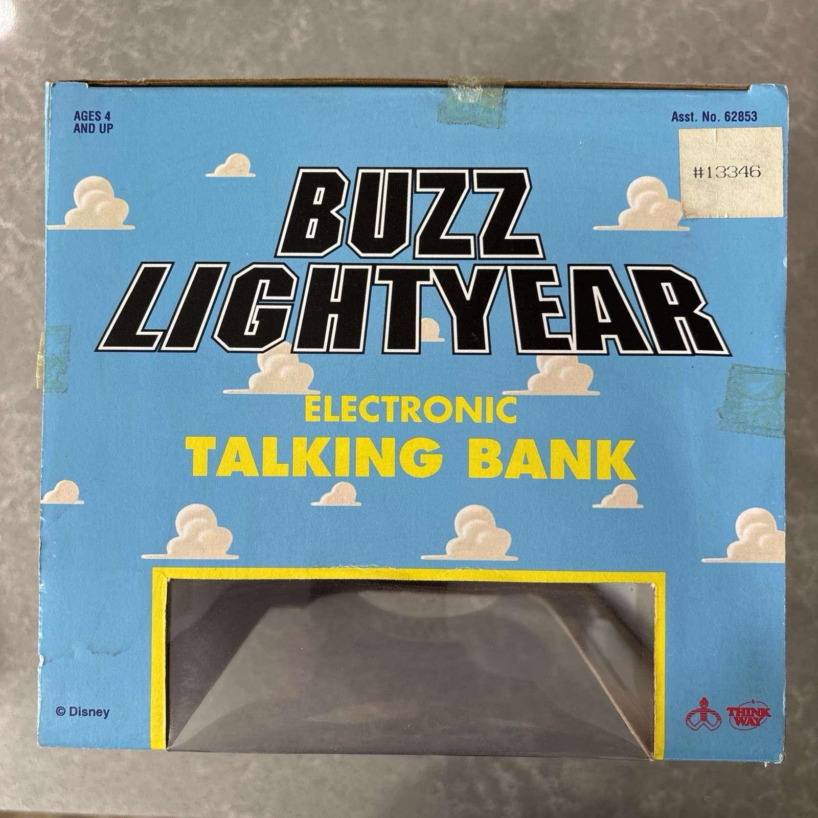 Disney Toy Story Buzz Lightyear Electronic Talking Bank #13346￼