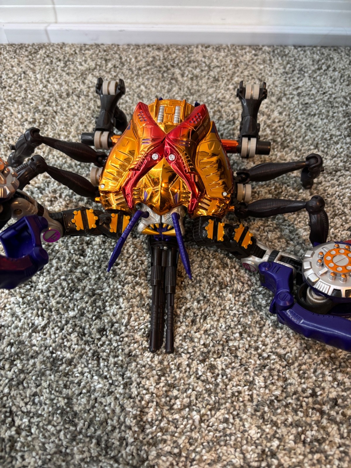 Hasbro 1998 Transformers Beast Wars Ultra Class Transmetals Rampage Complete