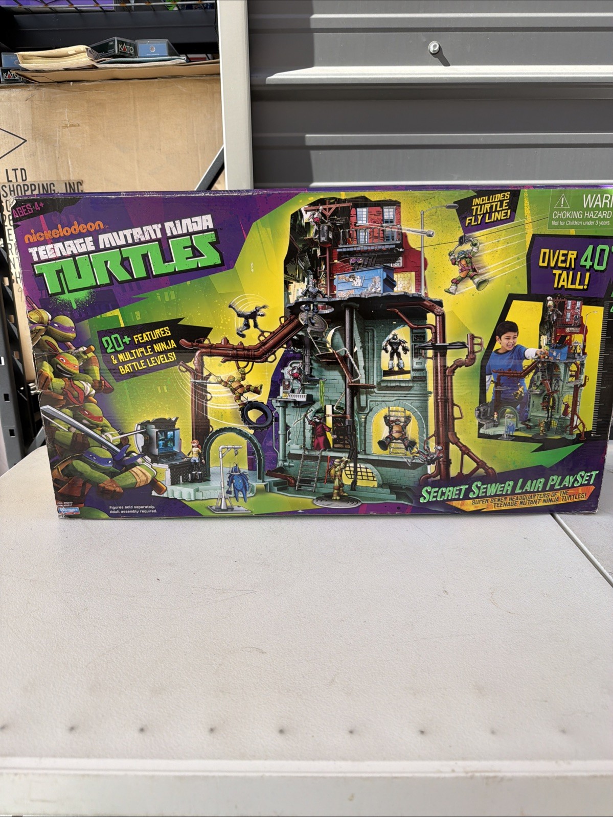 Playmates Toys Teenage Mutant Ninja Turtles: Secret Sewer Lair Action Figure NEW