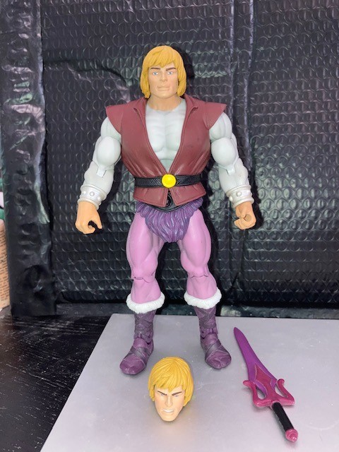 MOTUC Mattel Prince Adam 2010 Masters of the Universe Classics Loose He-Man