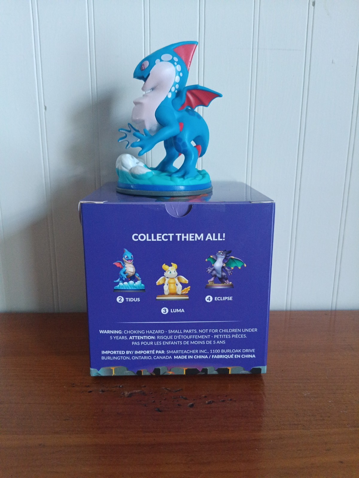 Prodigy Math Game Tidus Blue Epics Dragons SMARTeacher Toy Figure Chill Char Box