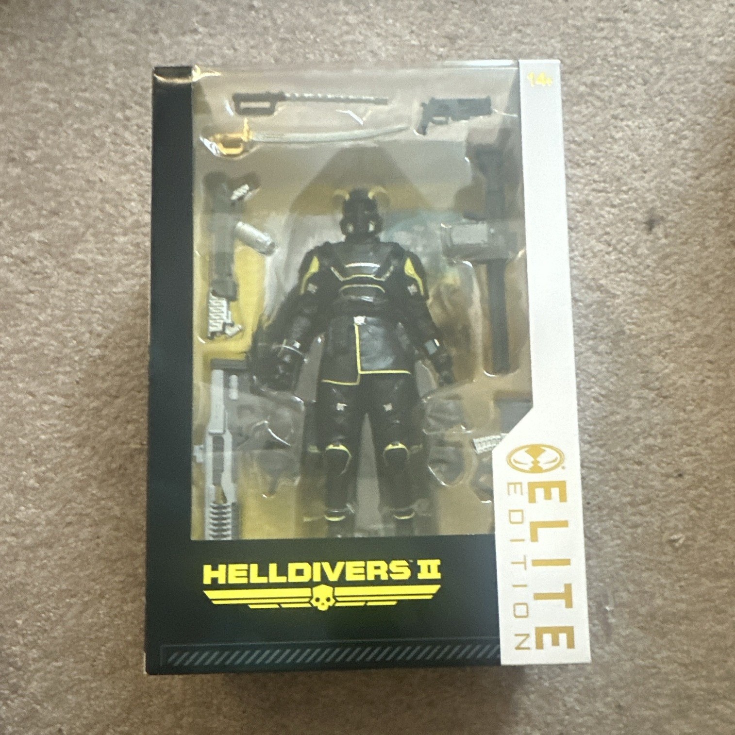 McFarlane Toys Helldivers II B-01 Tactical Elite Edition Figure NEW SEALED