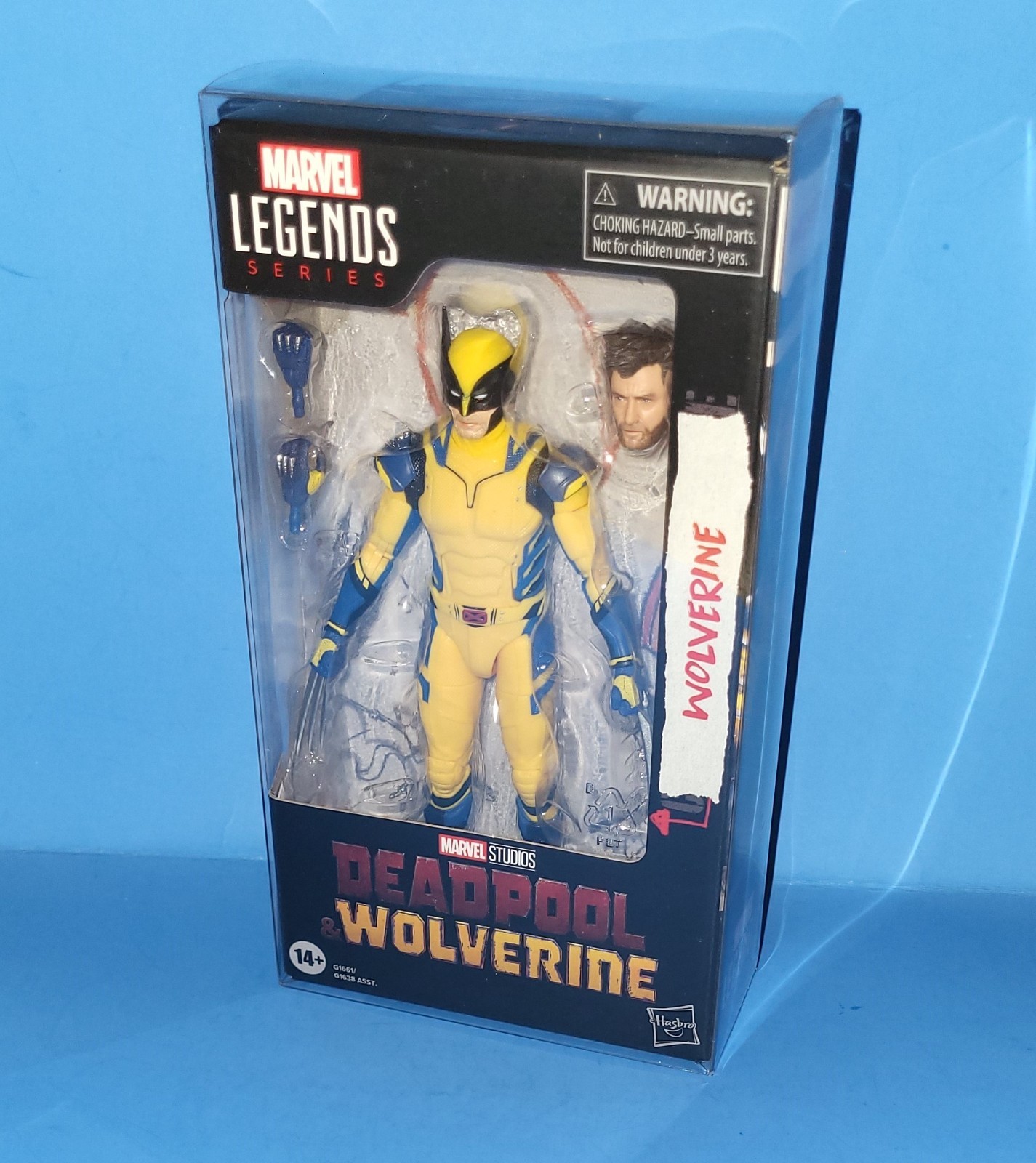 Marvel Legends 6&Prime; Wolverine Figure Deadpool & Wolverine Movie In Collector Case!