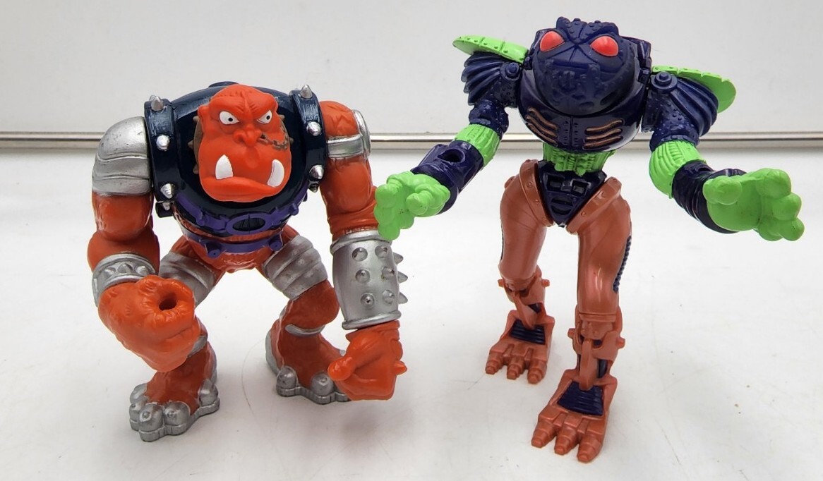 Vintage 1990 Bucky O Hare Toad Wars Bruiser & Toadborg ONLY Lot of 2
