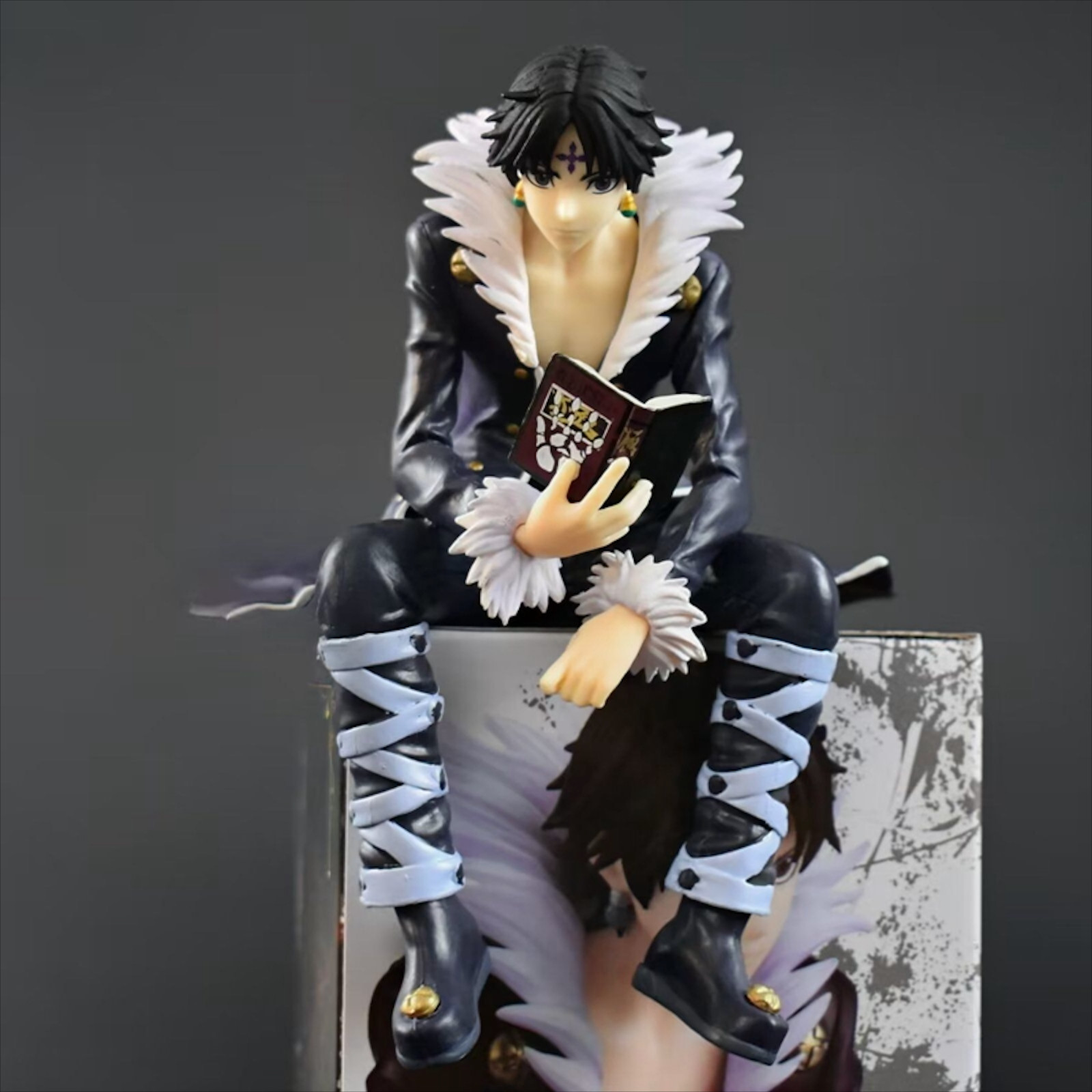Anime HUNTER X HUNTER Noodle Stopper Chrollo Lucilfer Figure Toy PVC No Box