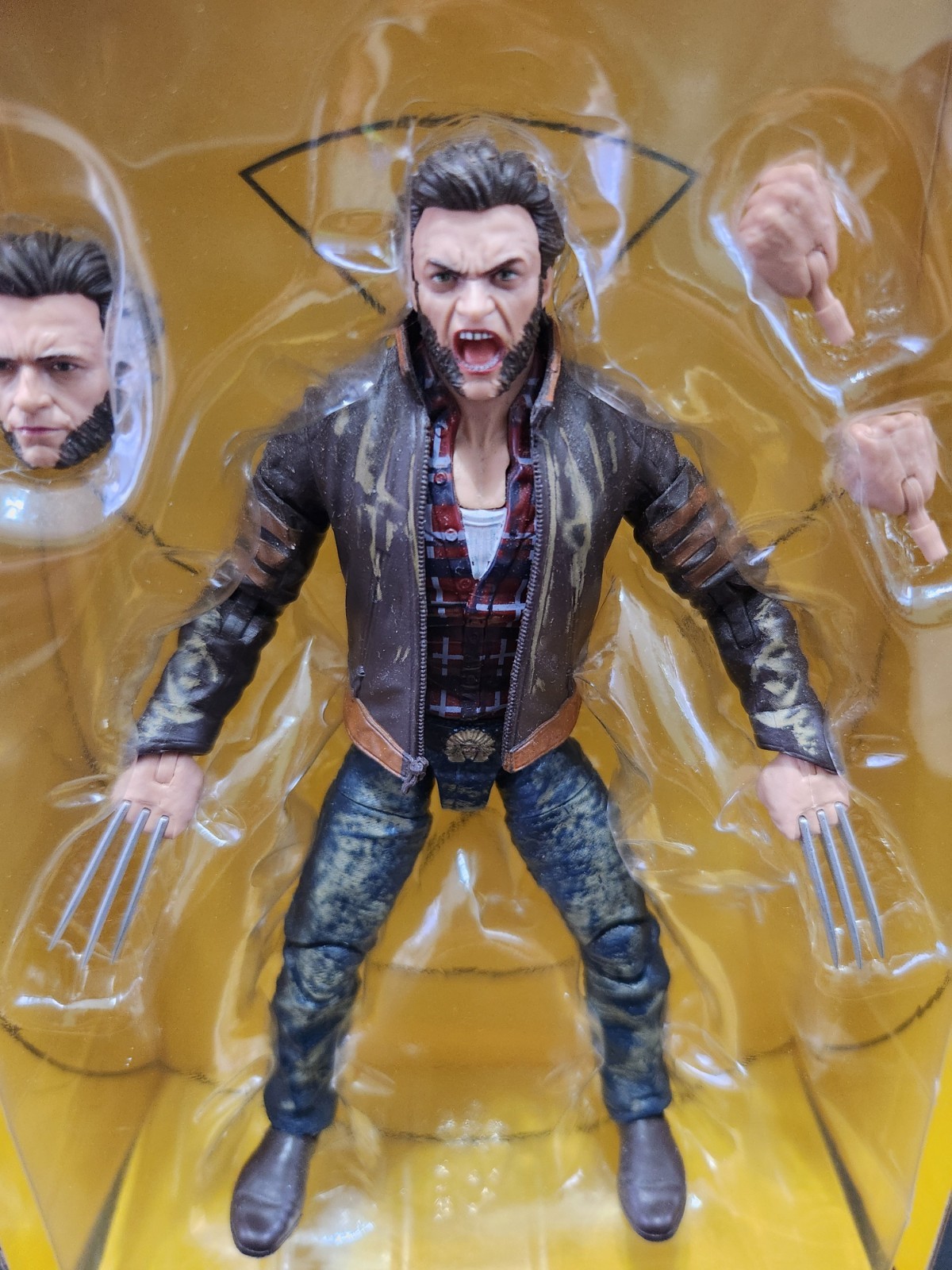 WOLVERINE Marvel Legends Hasbro 2020 6&Prime; Hugh Jackman Leather Jacket Logan Loose