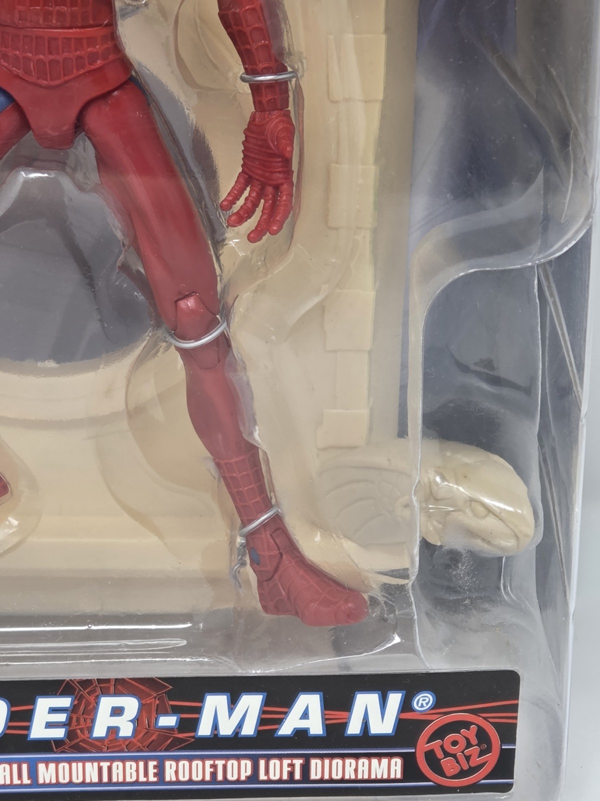 Prototype Test Shot Mock Up Marvel Toy Biz Animated Spider-Man MTV Figure 2003