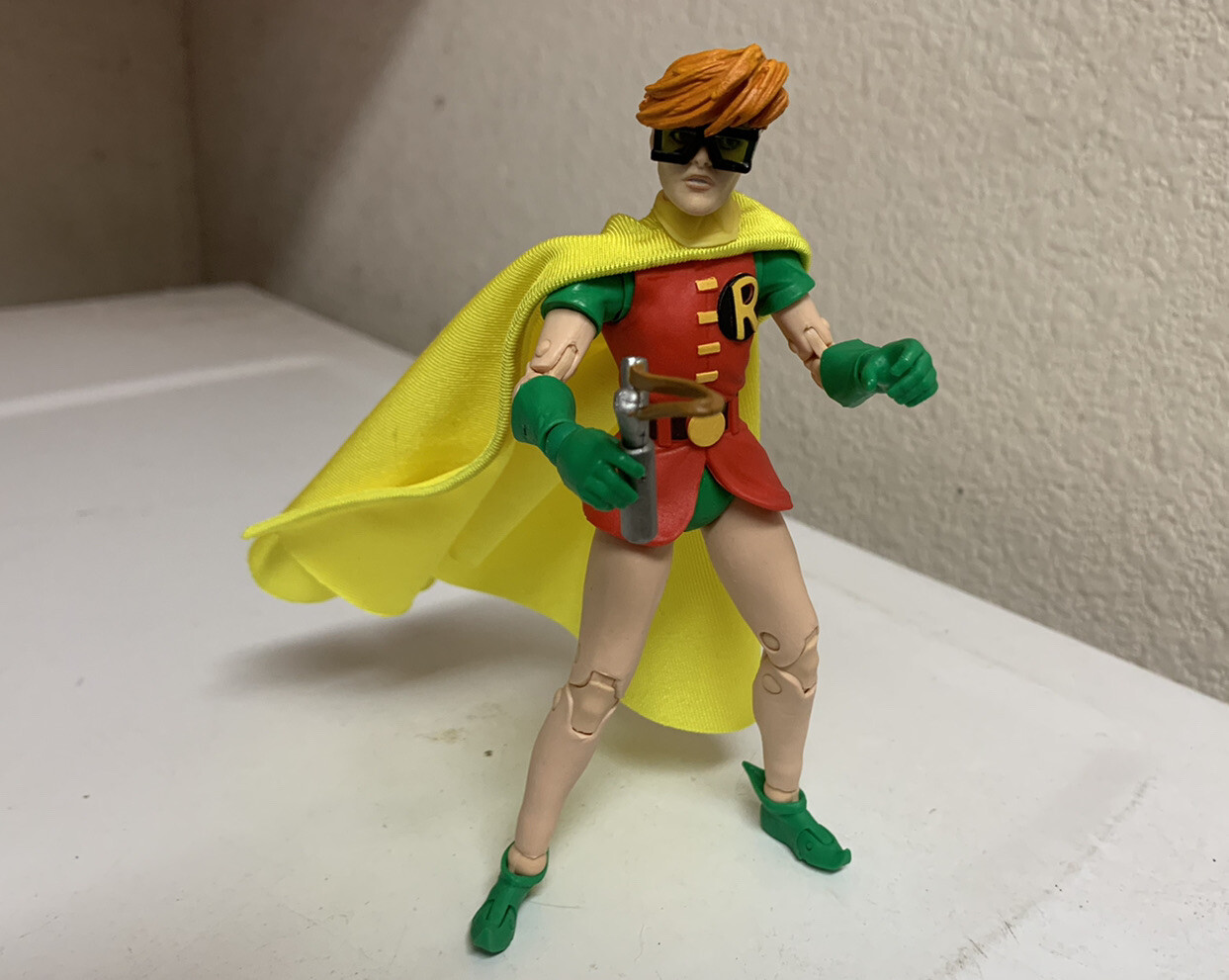 custom mcfarlane carrie kelly robin wired cape 1:12 DC Multiverse NOT FIGURE