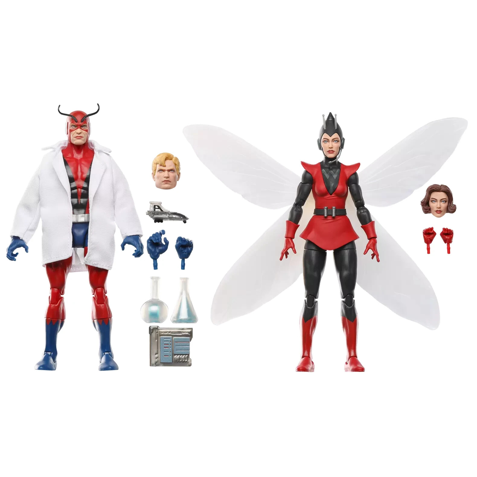 2024 Marvel Earth&rsquo;s Mightiest Legends GIANT-MAN & WASP 6&Prime; Hasbro Pulse 2-Pack