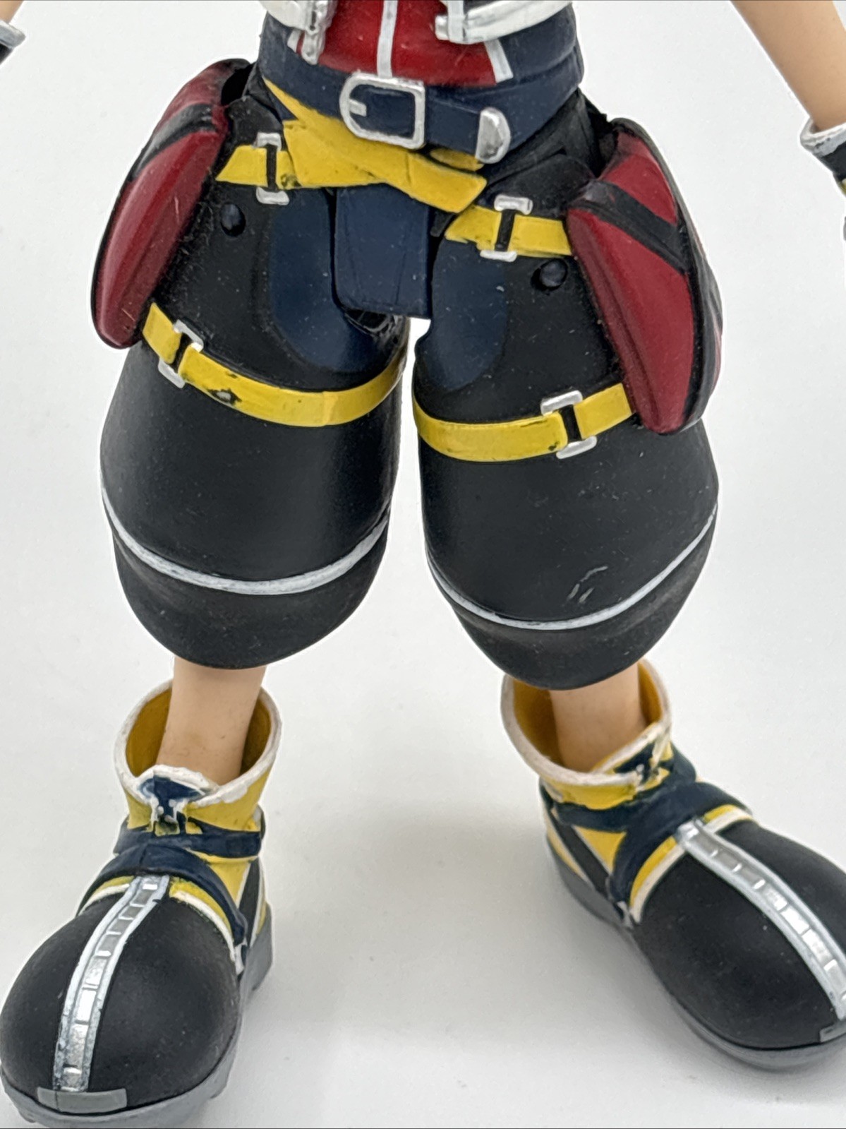 Kingdom Hearts Sora Multicolor Action Figure Video Game Plastic Toy *no key*