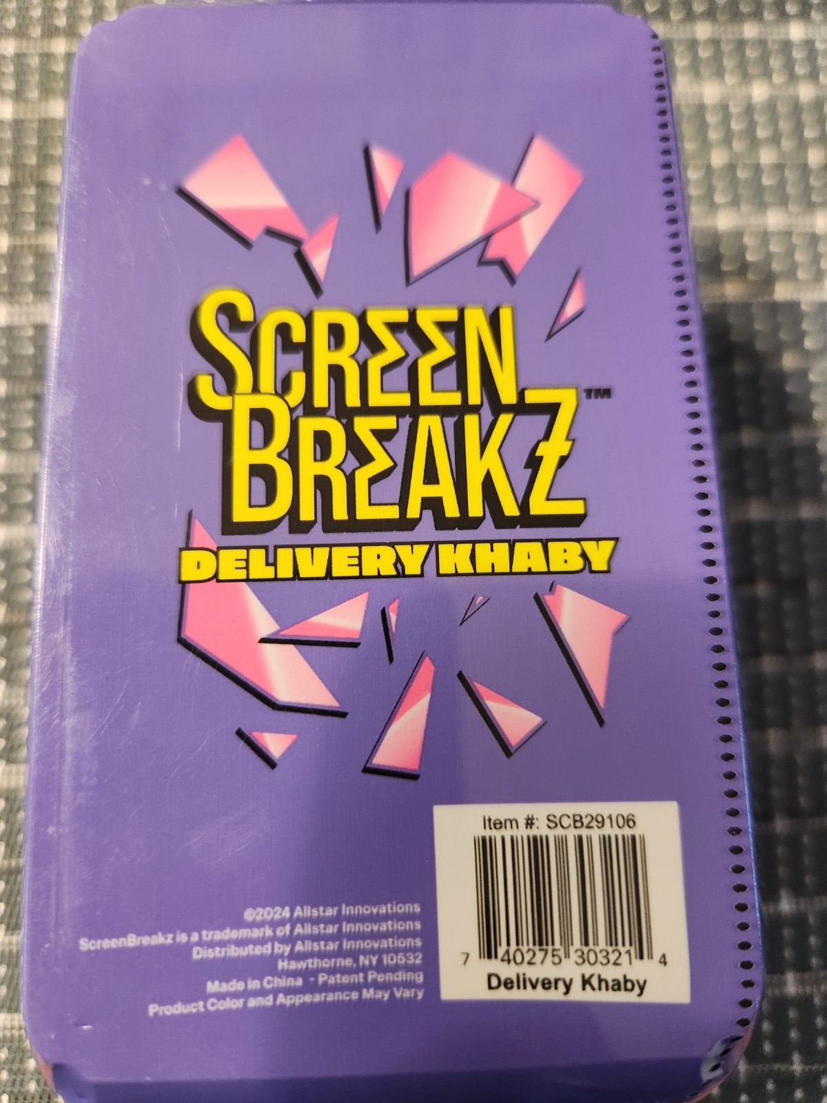 ScreenBreakZ Delivery Khaby 4.5&Prime; Collectible Figure From The Khaby Lame Series