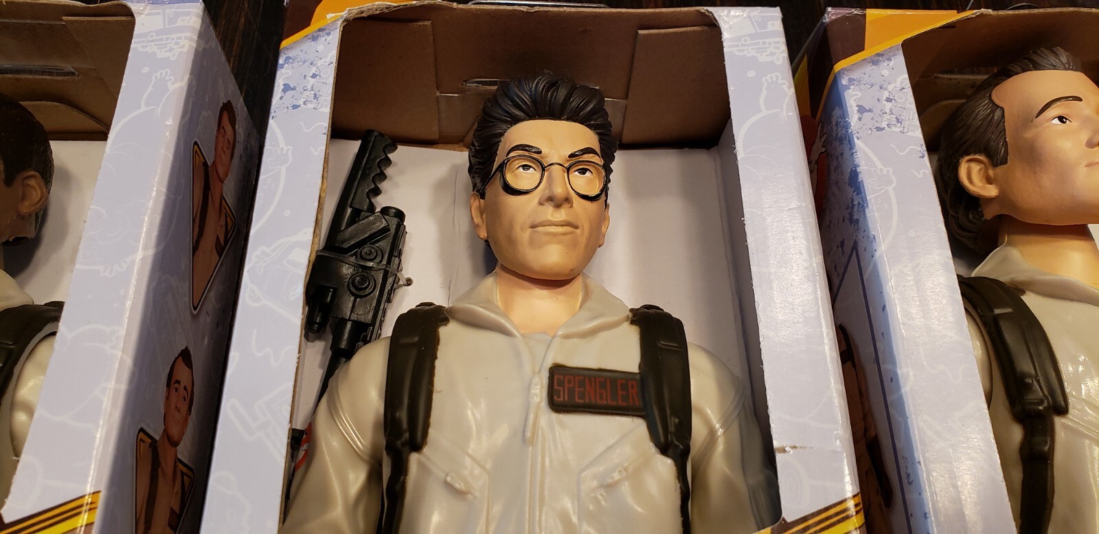 NEW Ghostbusters 12&Prime; Hasbro Figures LOT OF 4 Egon Peter Ray Winston 1984 Classic