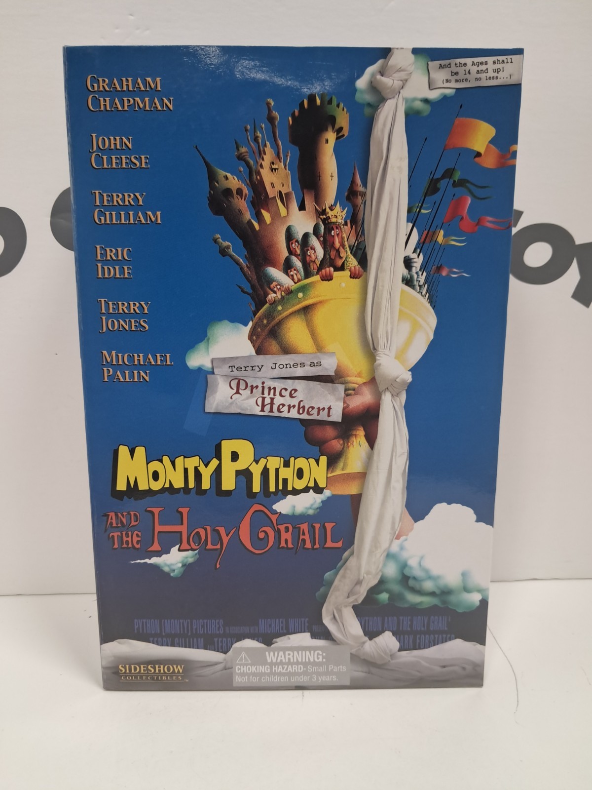 Sideshow Monty Python TERRY JONES AS PRINCE HERBERT Boxed Action Figure – NEW!