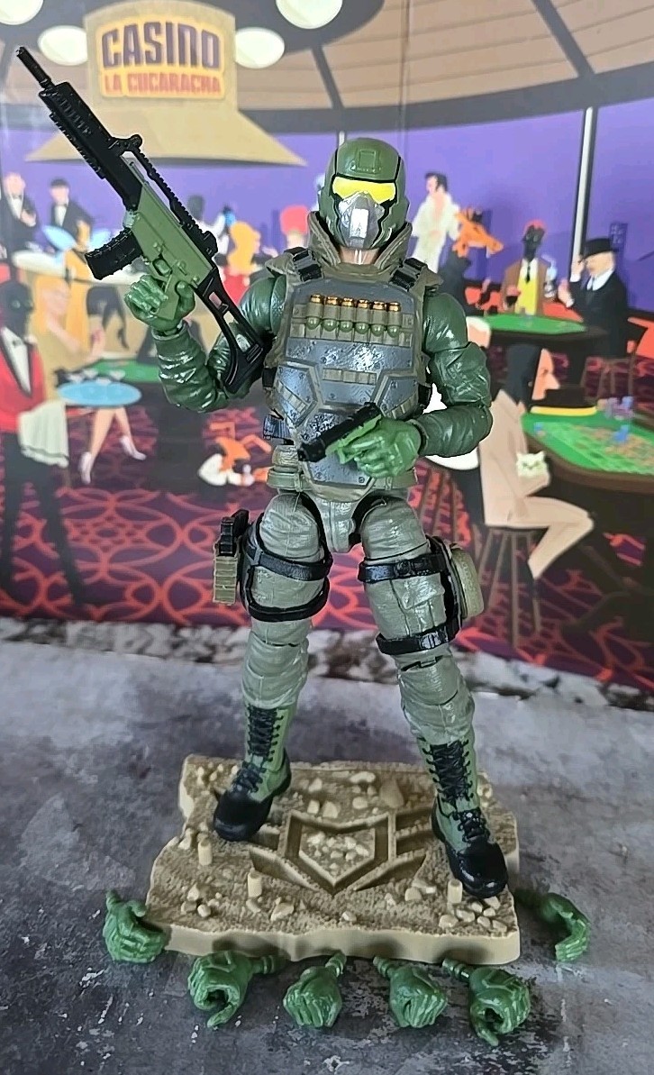 Valaverse Action Force Steel Brigade Custom 6&Prime; Action Figure