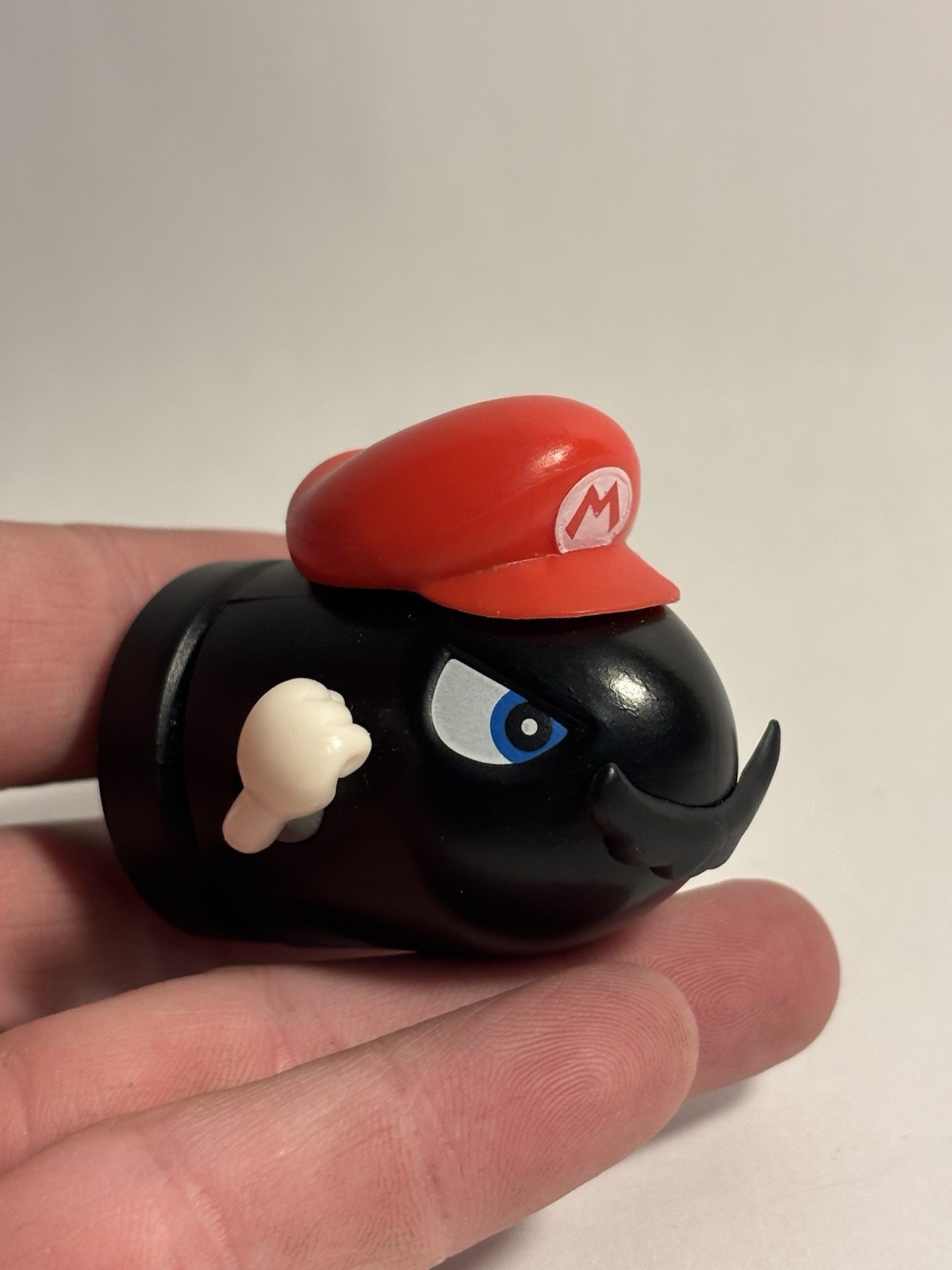 2018 2.5&Prime; Super Mario Odyssey Capped up Bullet Bill rare original