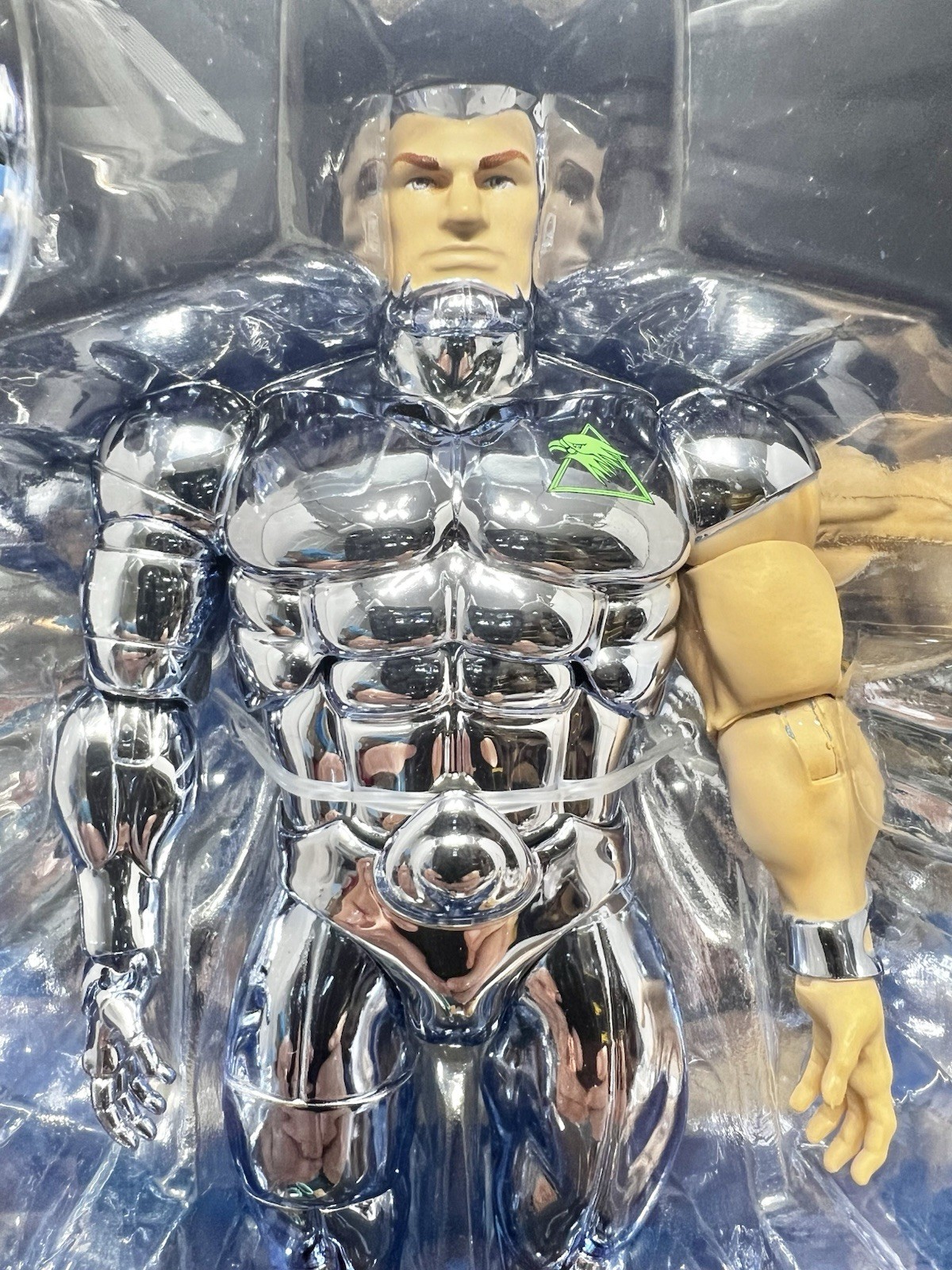 Super7 Silverhawks Steelwill Toy Version Action Figure With Accessories