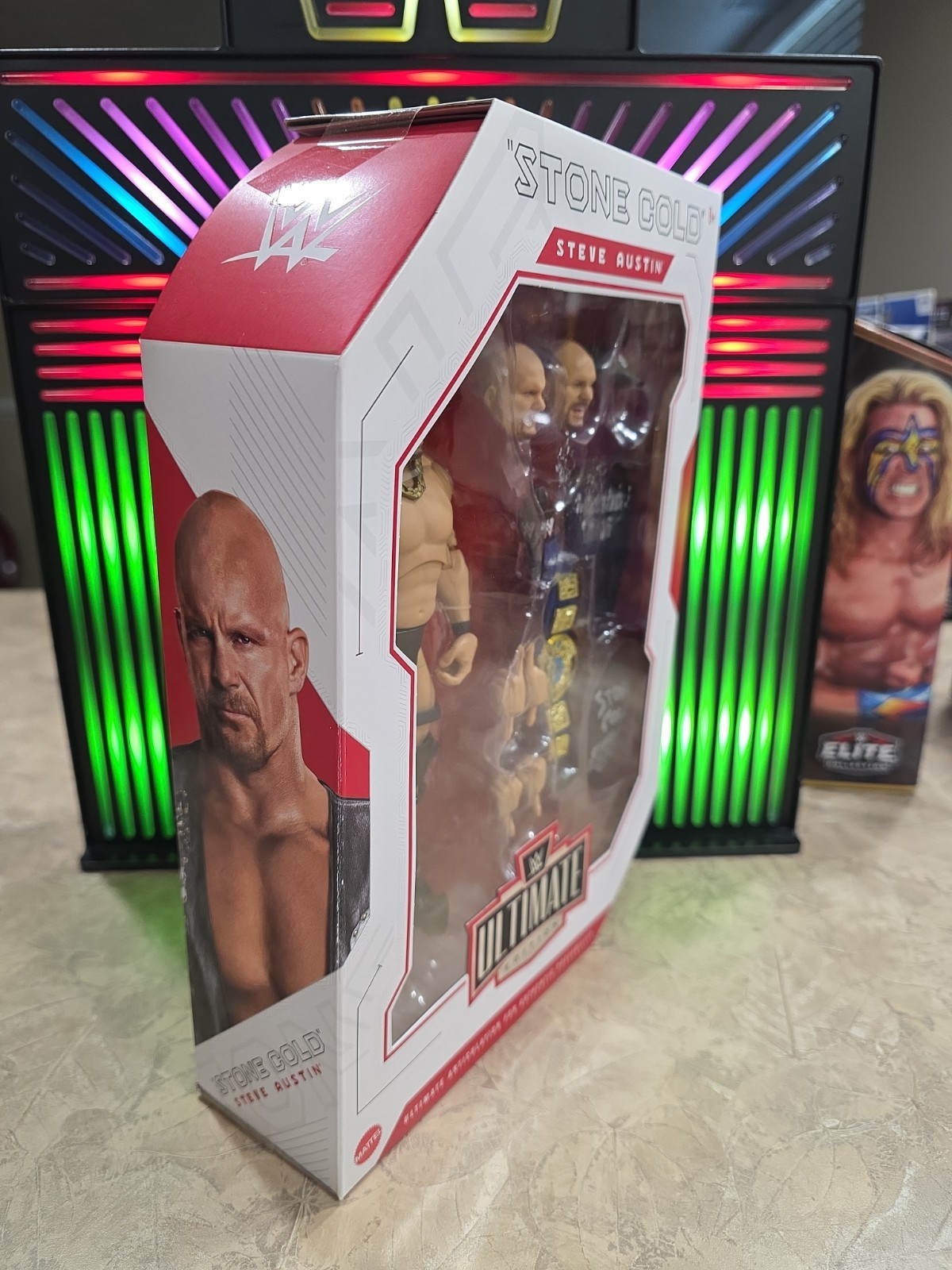 WWE Ultimate Edition Stone Cold Steve Austin 6&Prime; Action Figure 2021 Mattel New