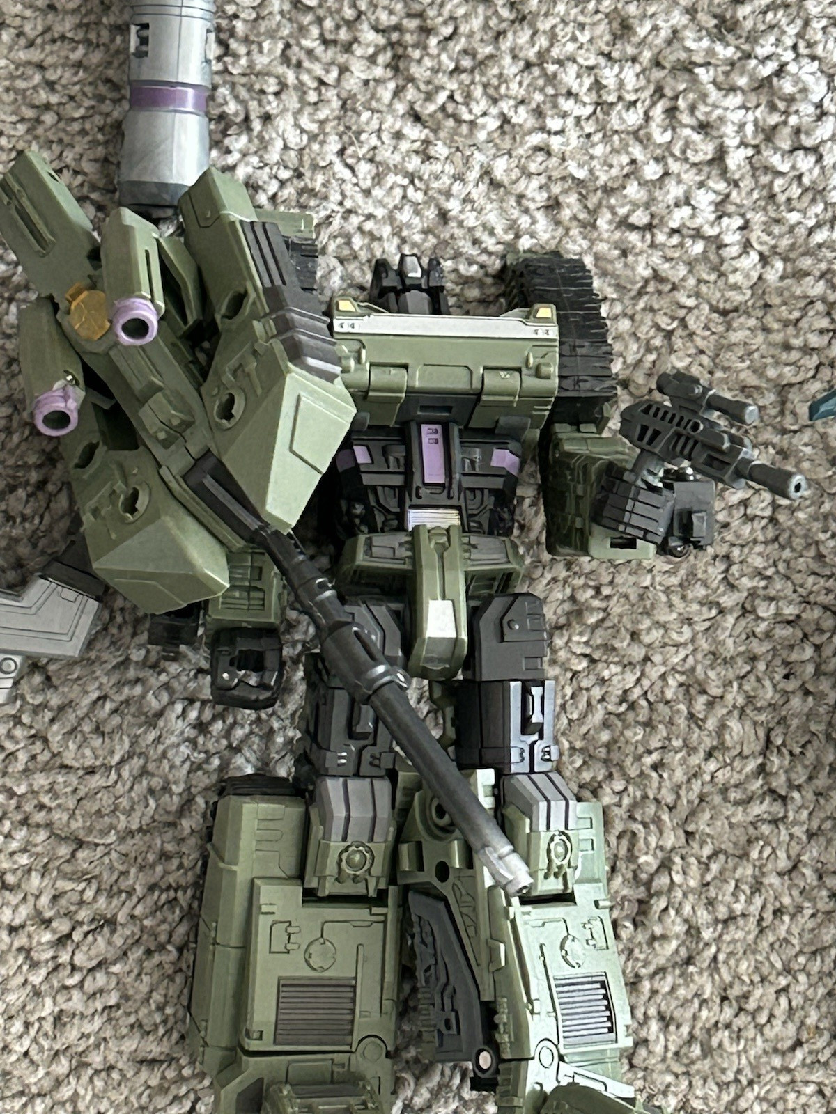 Warbotron WB01-05 3rd Party Bruticus/Combaticons Complete Loose No Box Display