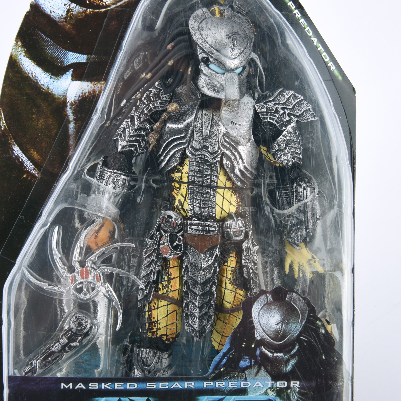Predator Series Alien Vs Predator Masked Scar Predator 8&Prime; Action Figure Gift Toy