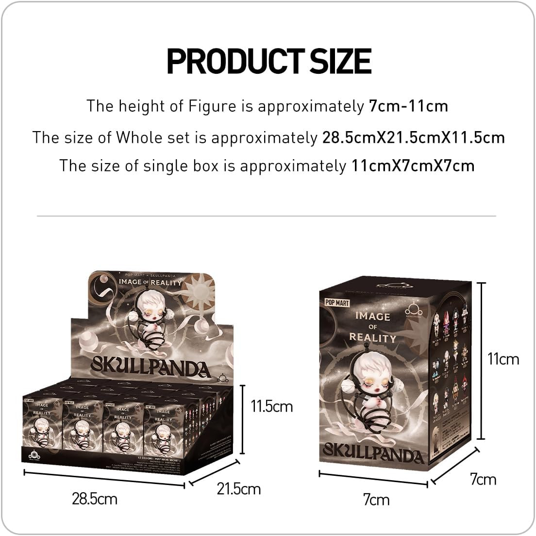 POP MART SKULLPANDA Blind Box Figures – Collectible Action Toys for All Ages