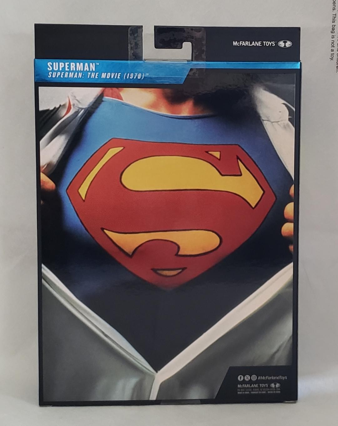 McFarlane DC Multiverse DLX Theatrical Ed. Figure – Superman (1978 Ver.) **DMG**