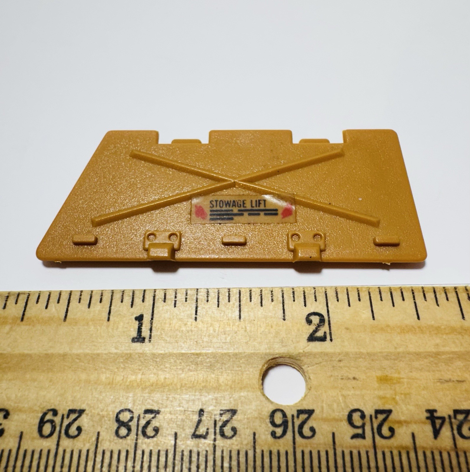 1985 Gi Joe Mauler MBT Tank Bogie Storage Bin Cover Original Vehicle Part