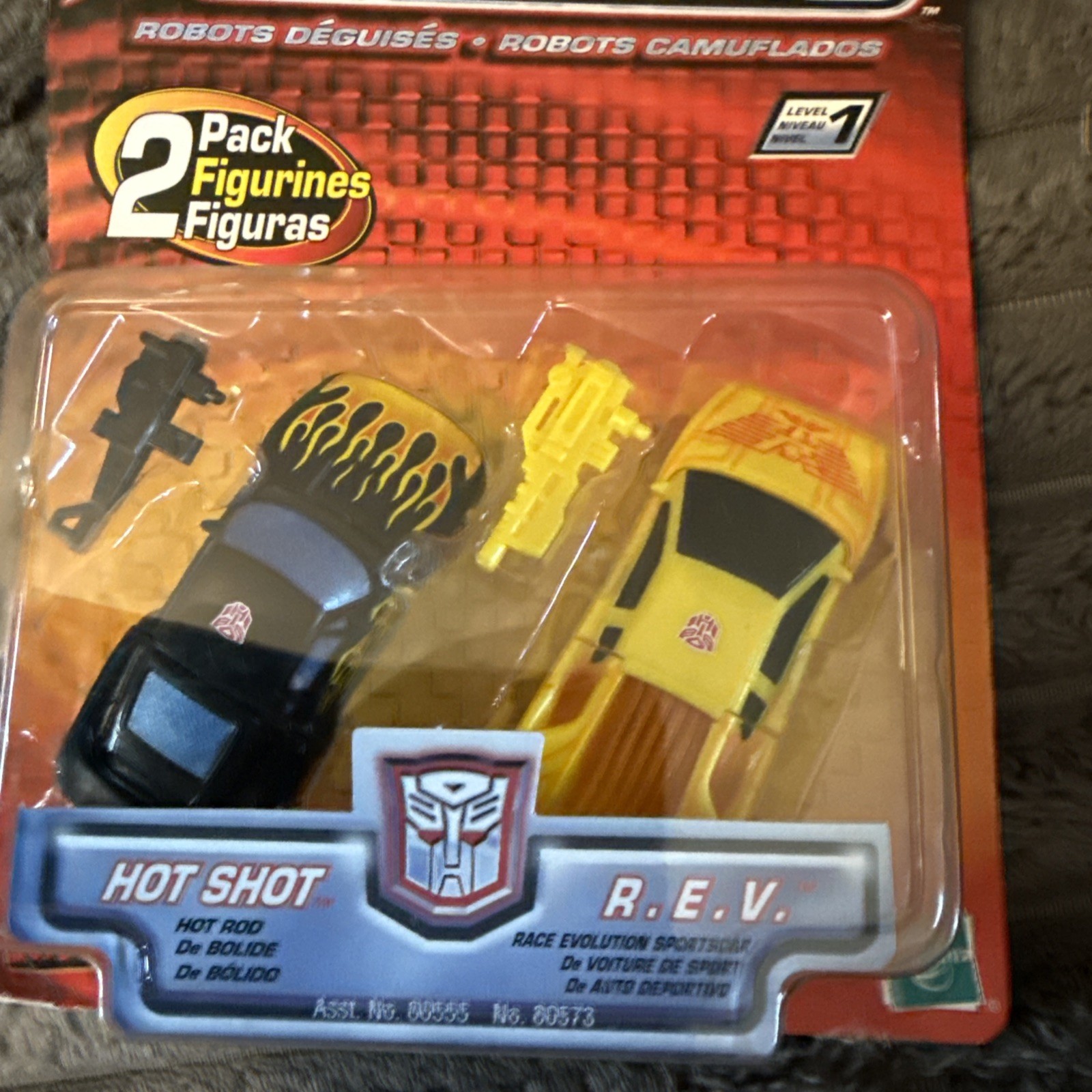 Hasbro Transformers: Robots in Disguise Basic Hot Shot R.E.V. 2-Pack Action (D2)
